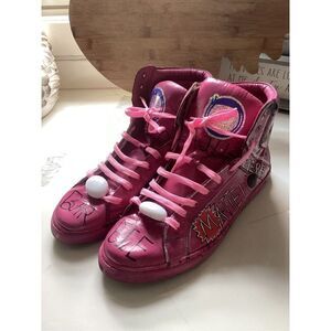 Kenneth Cole Reaction Hand Painted Barbie Core Ken Shoes Sz 12